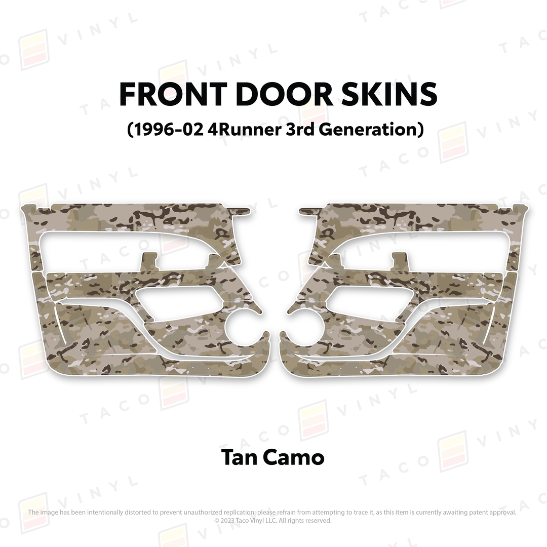 1996-2002 4Runner Door Skins