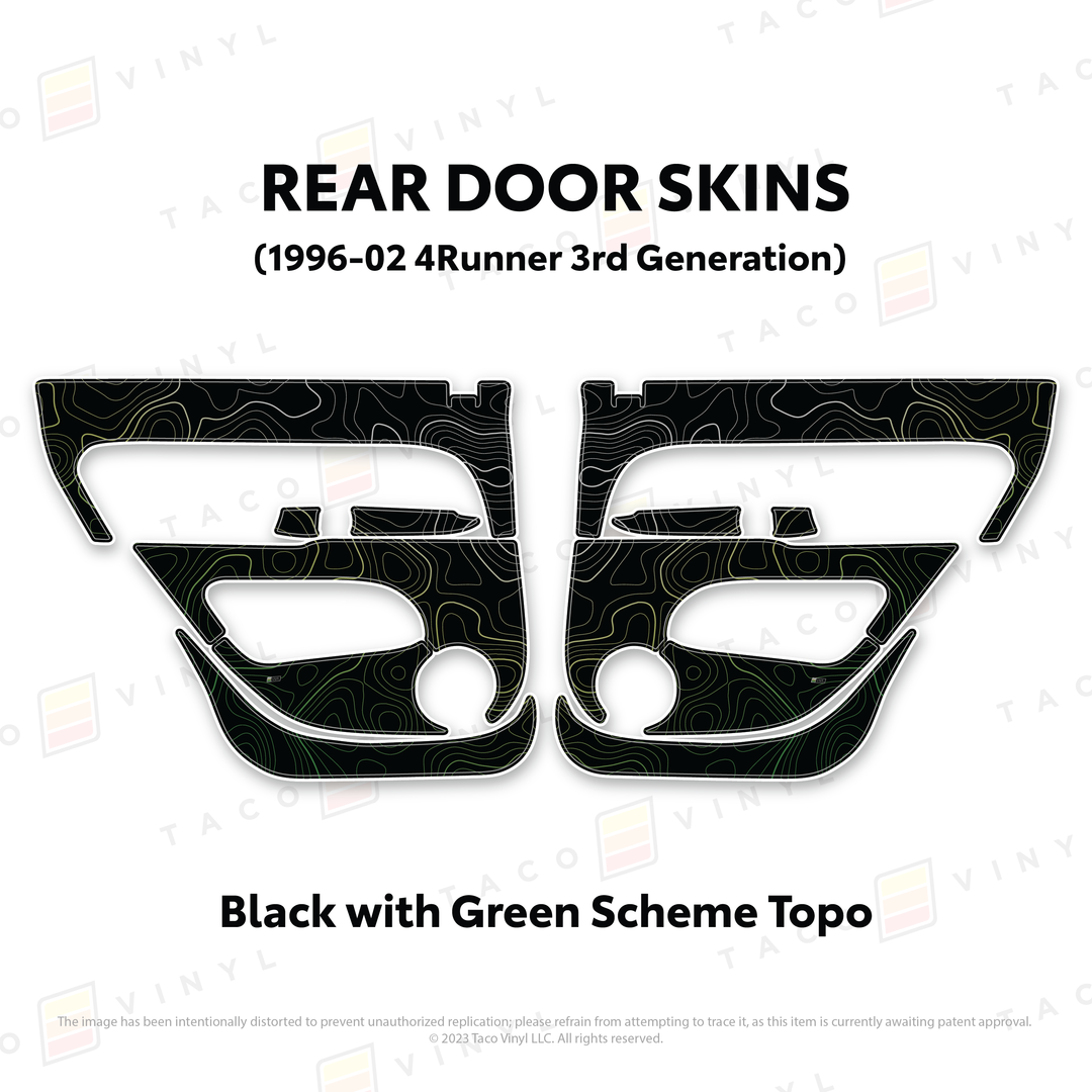 1996-2002 4Runner Door Skins
