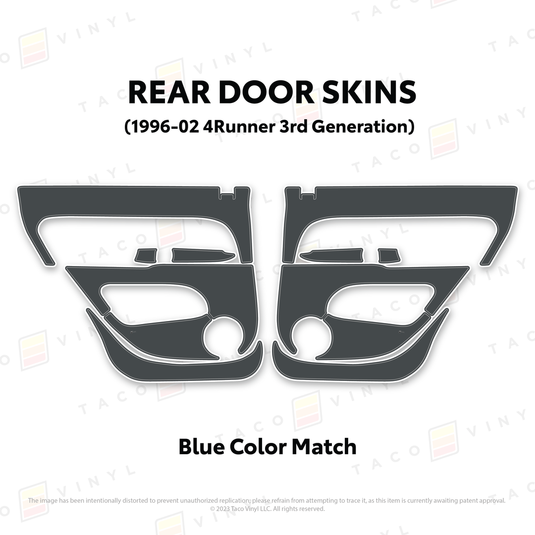 1996-2002 4Runner Door Skins