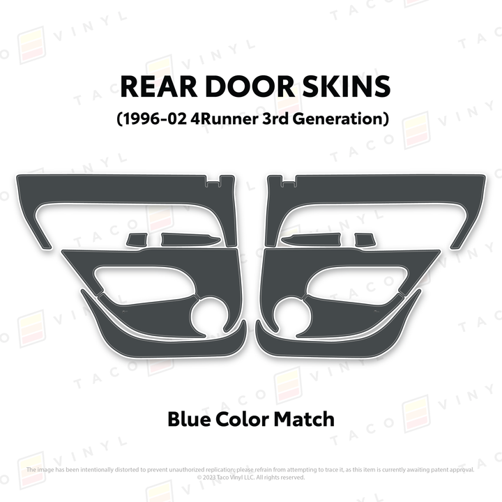 1996-2002 4Runner Door Skins