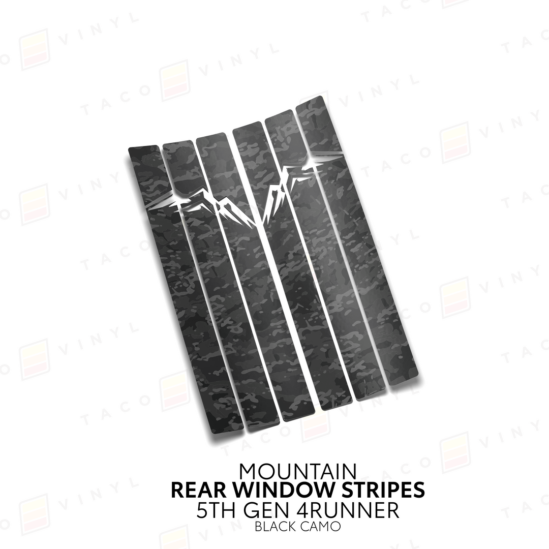 4Runner Rear Window Stripes