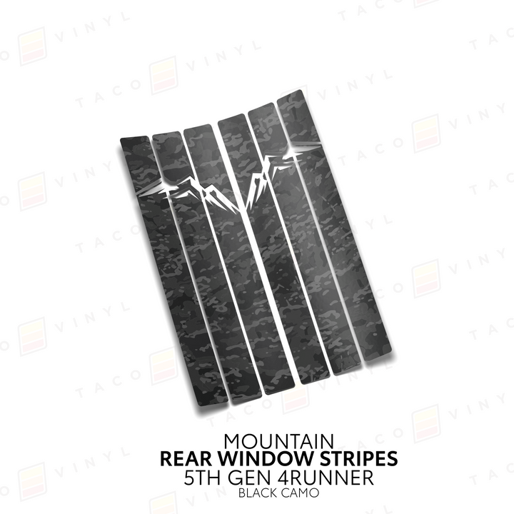 4Runner Rear Window Stripes