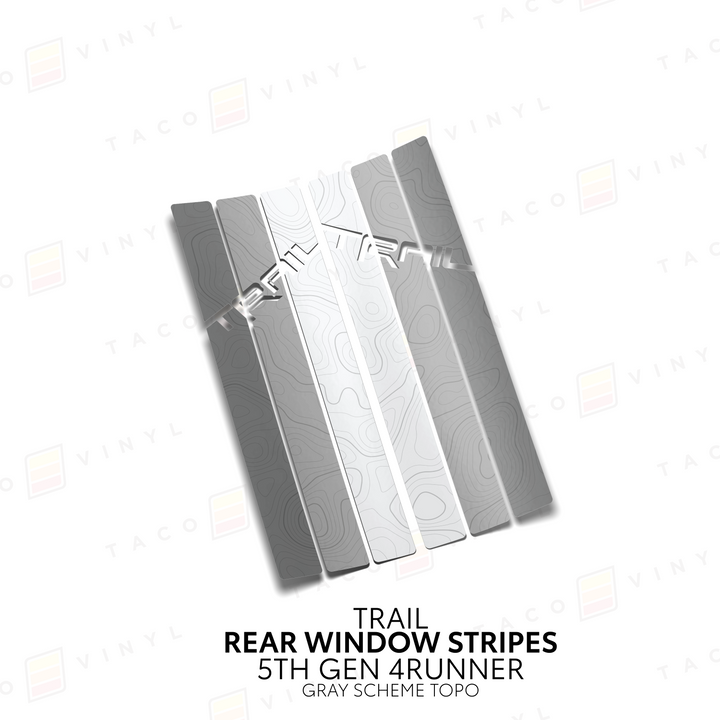 4Runner Rear Window Stripes
