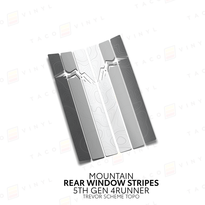 4Runner Rear Window Stripes