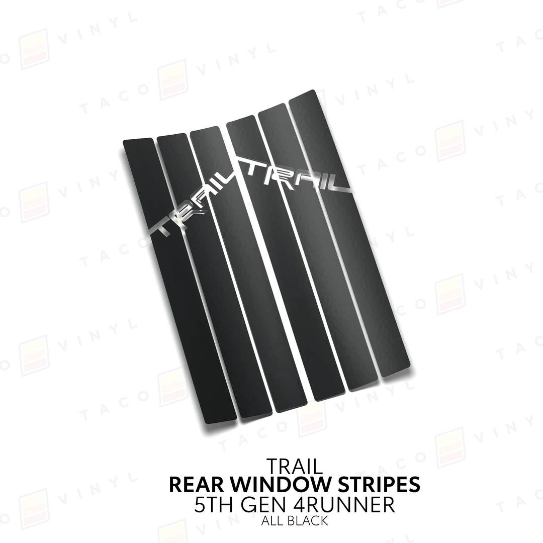 4Runner Rear Window Stripes