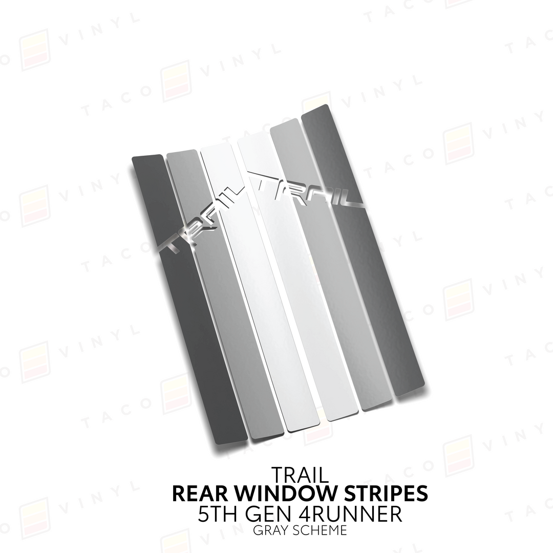 4Runner Rear Window Stripes