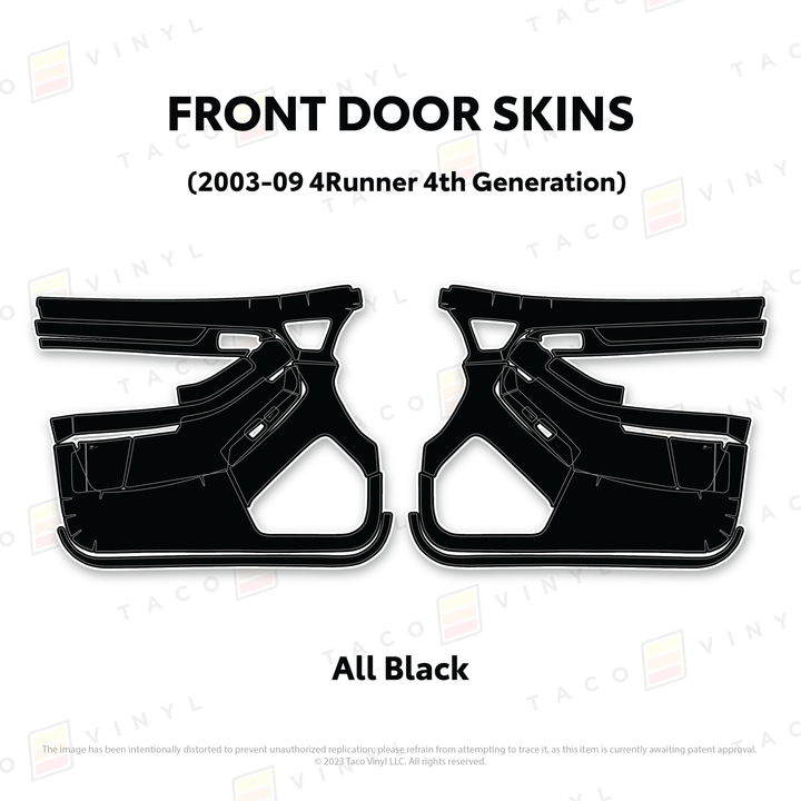 2003-2009 4Runner Door Skins