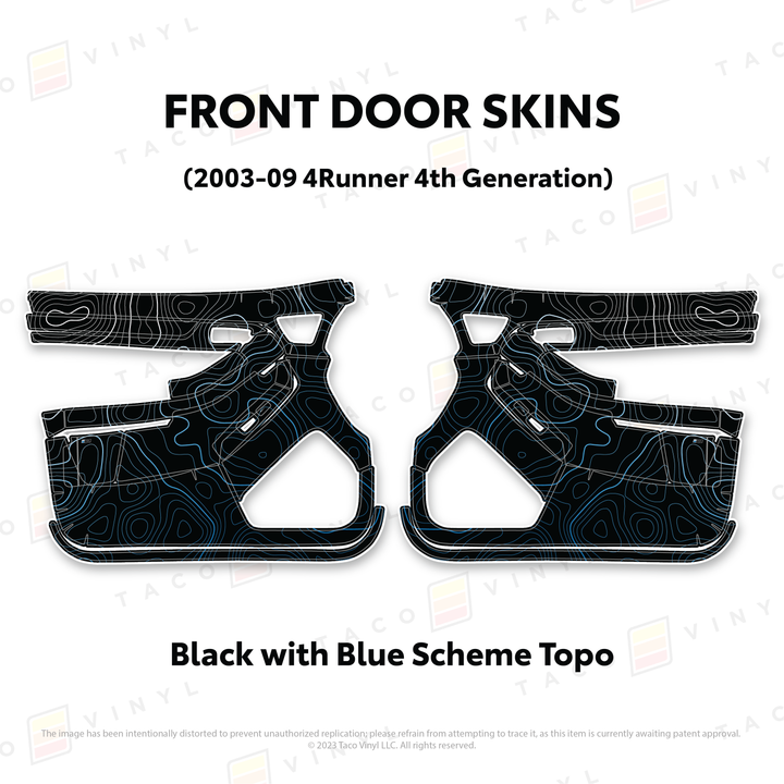 2003-2009 4Runner Door Skins