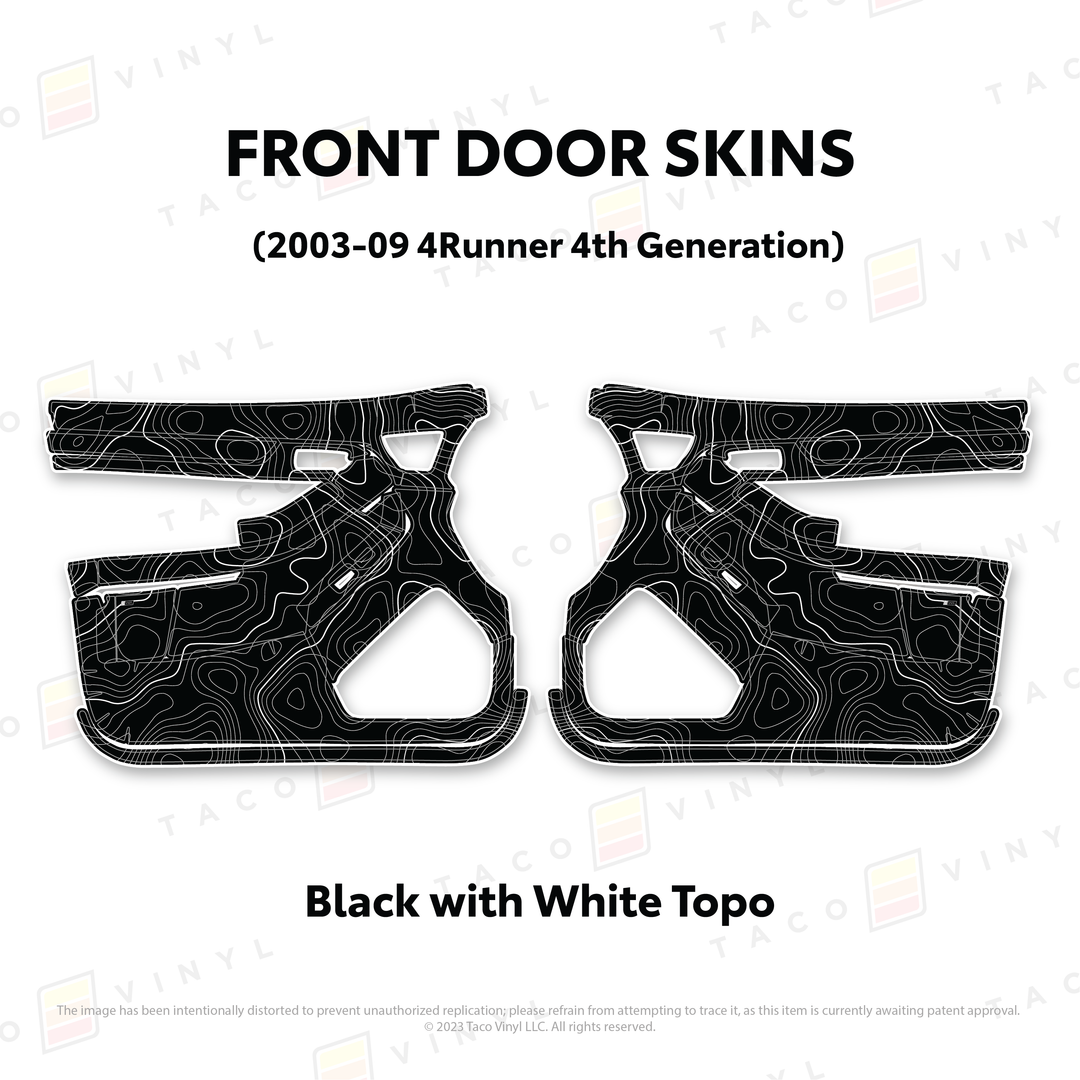 2003-2009 4Runner Door Skins