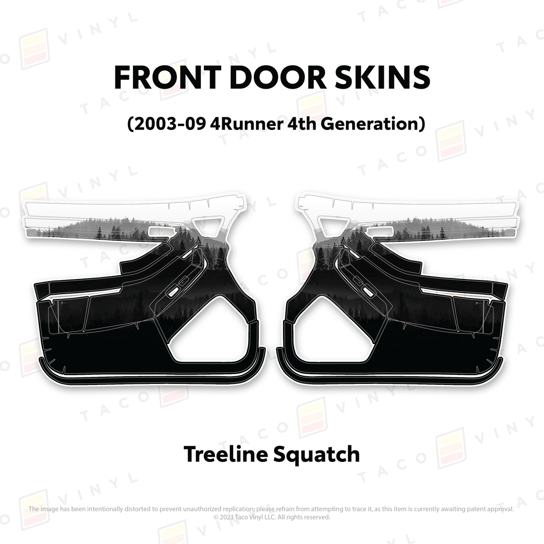2003-2009 4Runner Door Skins
