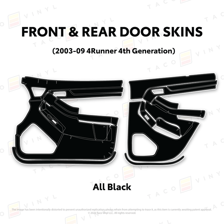 2003-2009 4Runner Door Skins