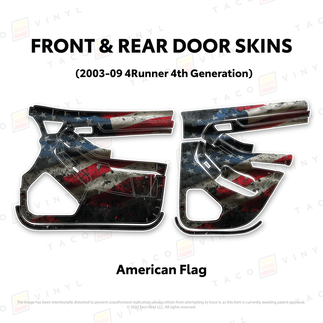 2003-2009 4Runner Door Skins