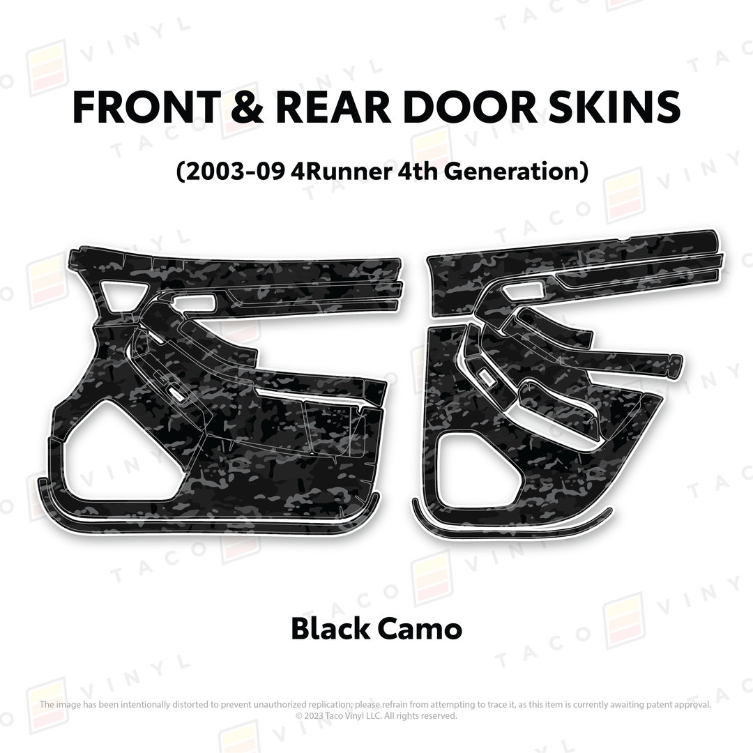 2003-2009 4Runner Door Skins
