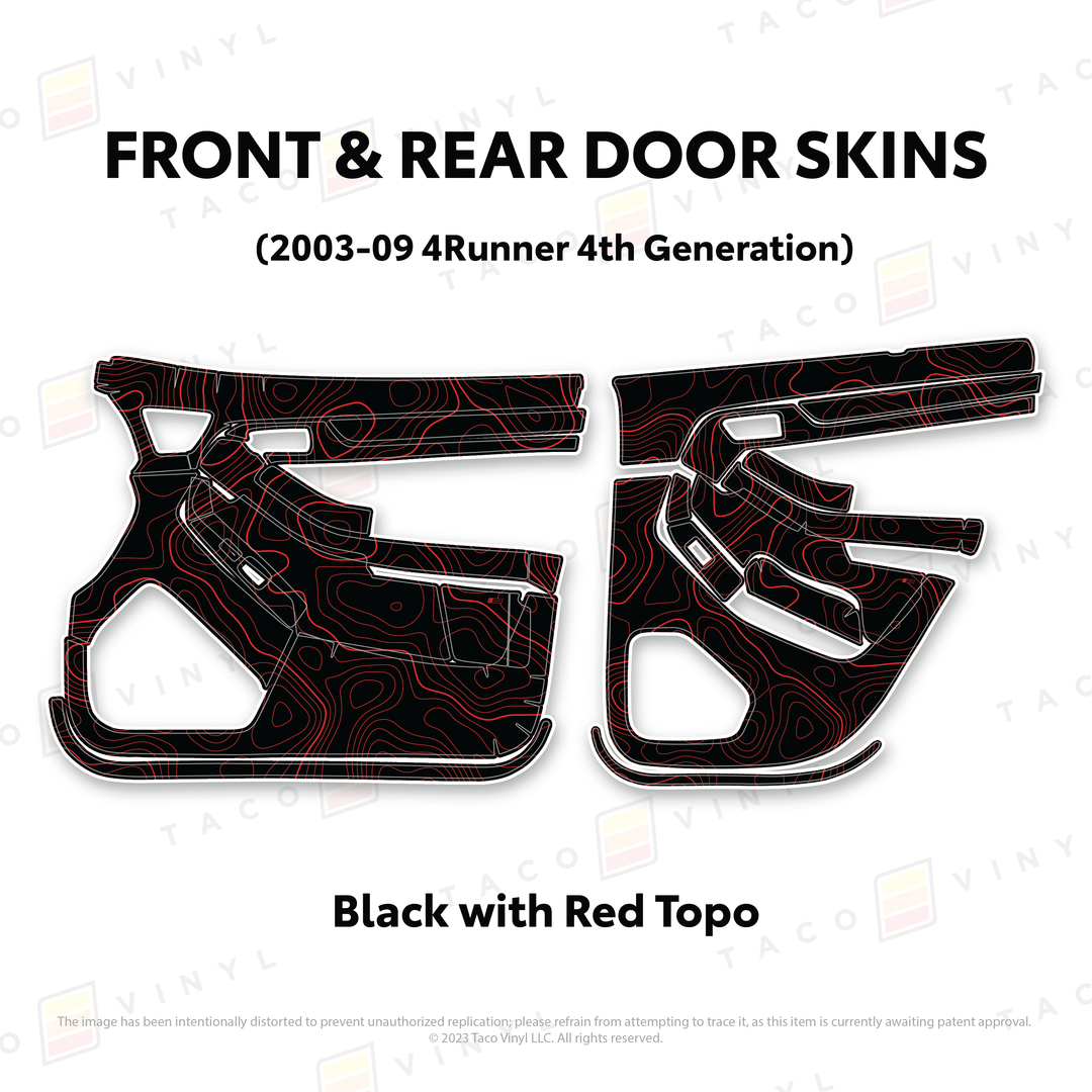 2003-2009 4Runner Door Skins