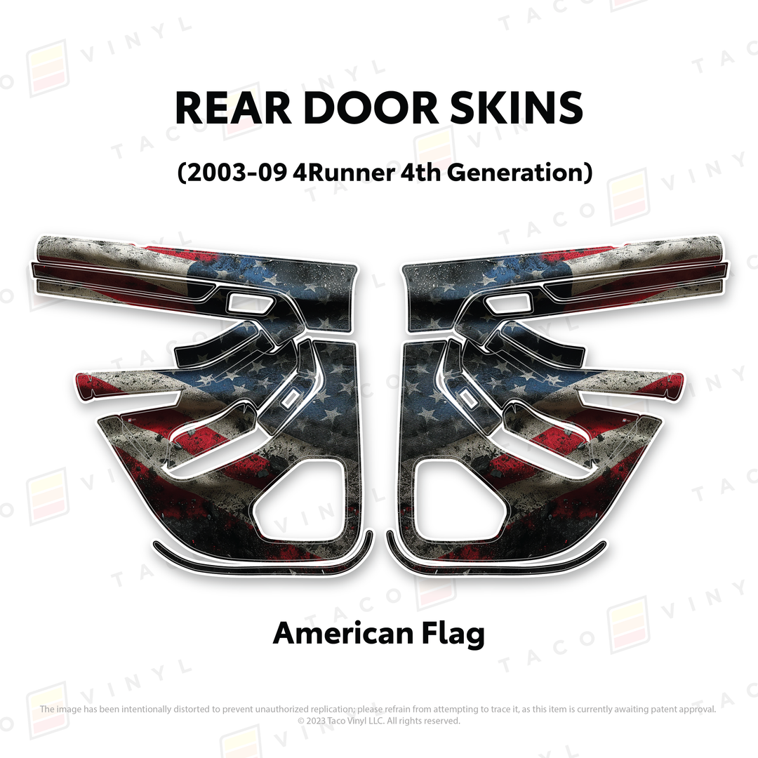 2003-2009 4Runner Door Skins