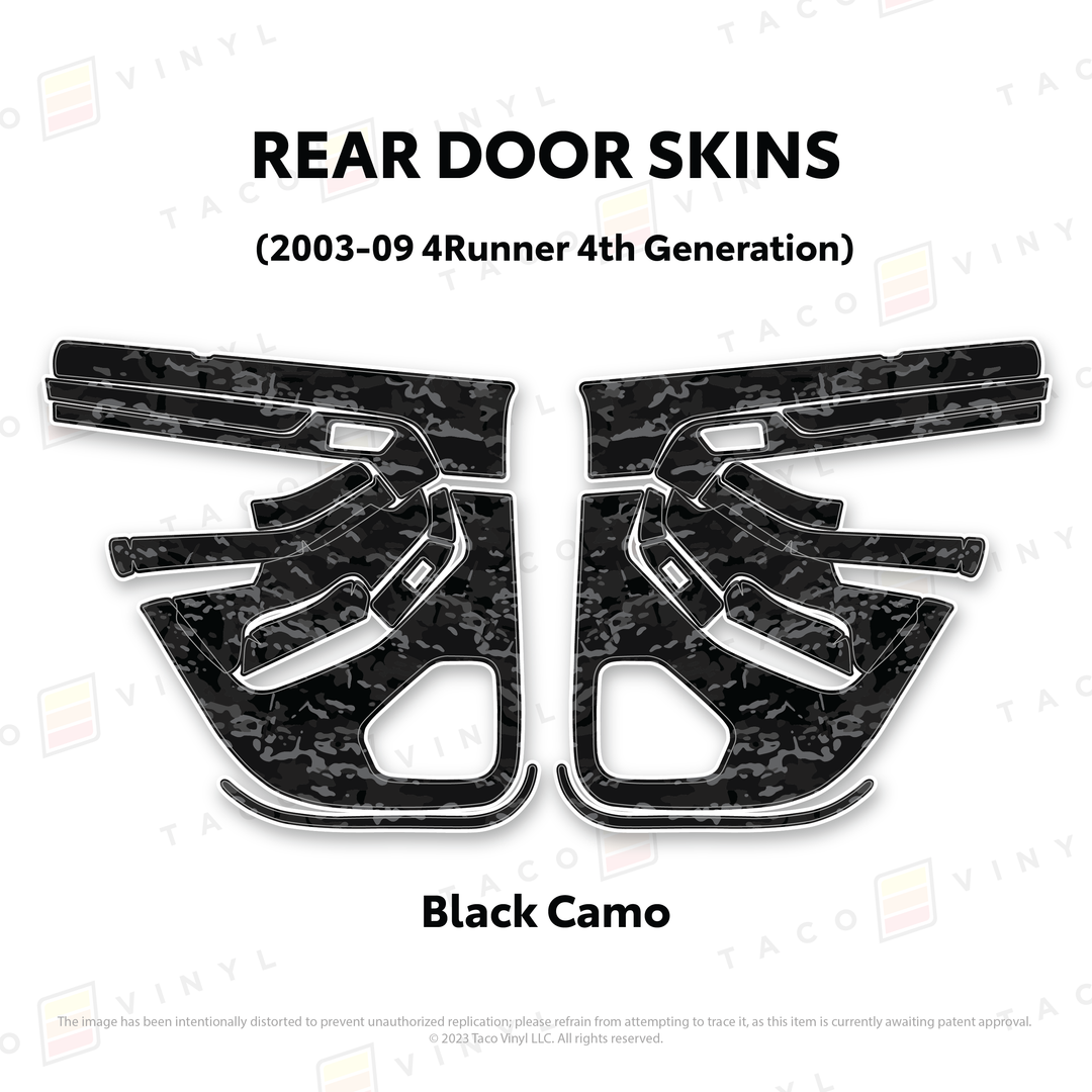 2003-2009 4Runner Door Skins