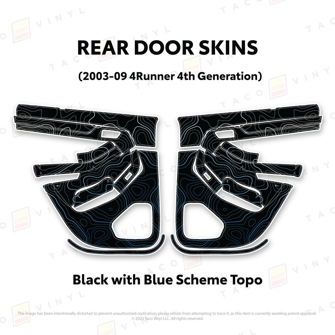 2003-2009 4Runner Door Skins