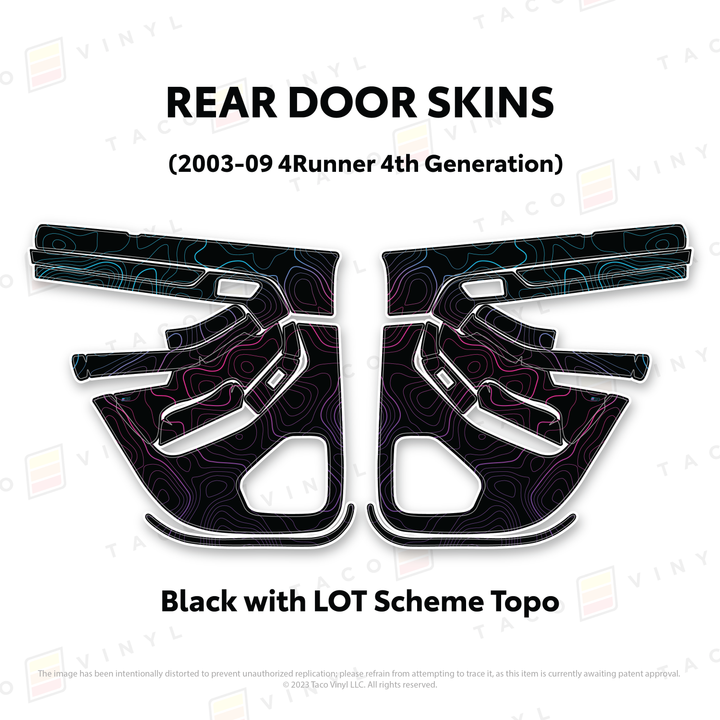 2003-2009 4Runner Door Skins