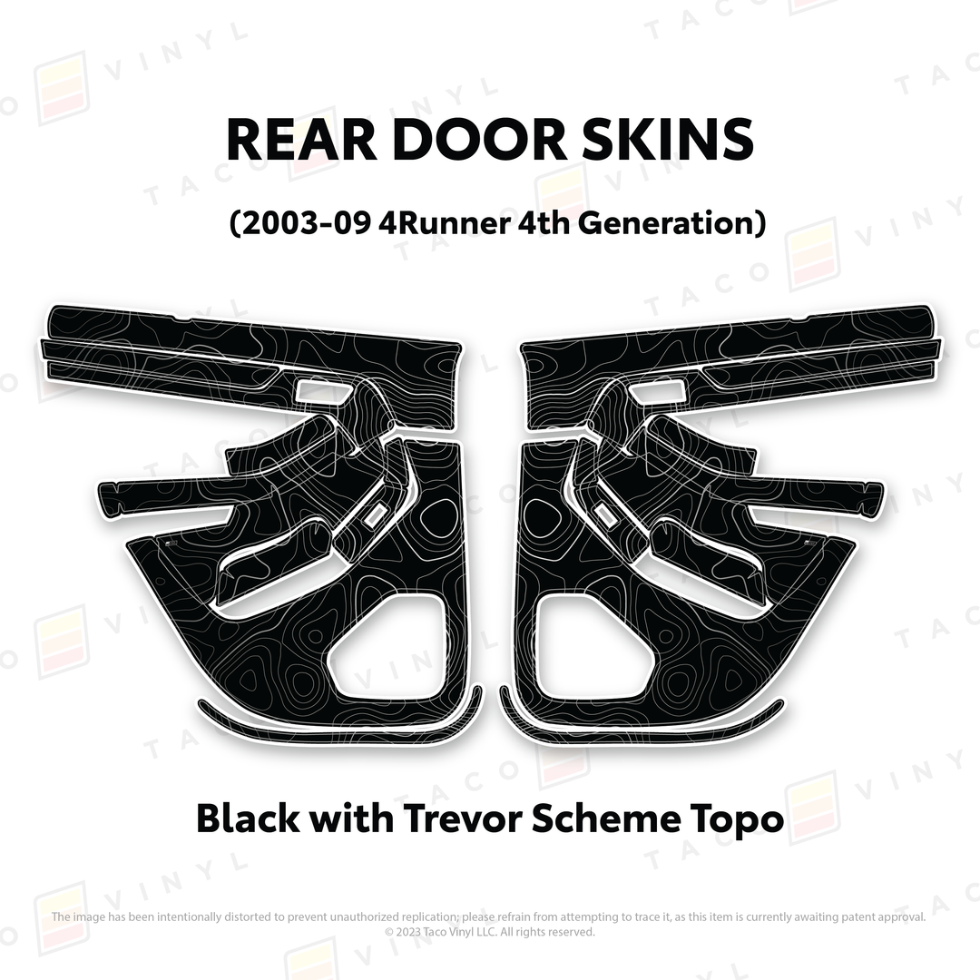 2003-2009 4Runner Door Skins