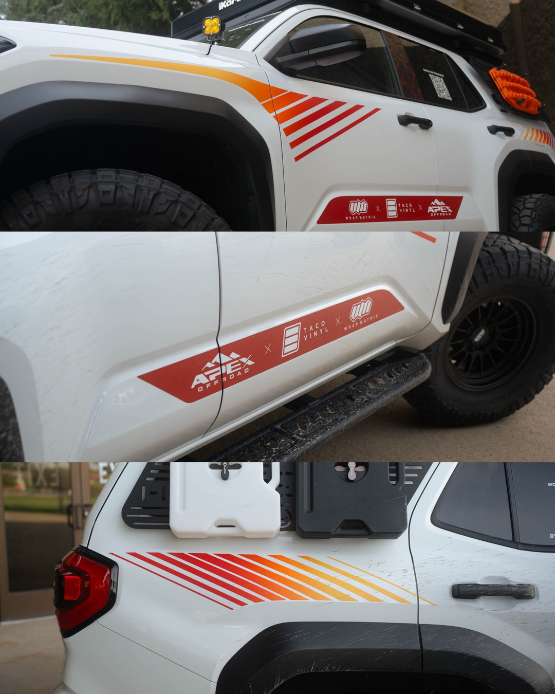 2024+ Tacoma/2025+ 4Runner Hyper Stripe Kit