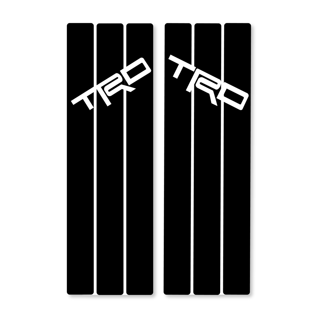 Rear Window Stripes - WITH TOPO