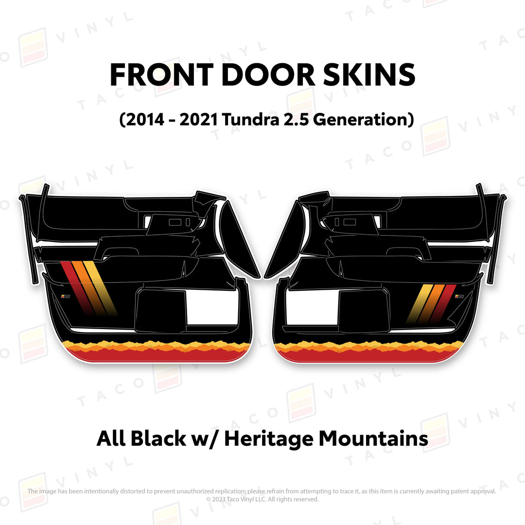 2014 - 2021 Tundra Door Skins