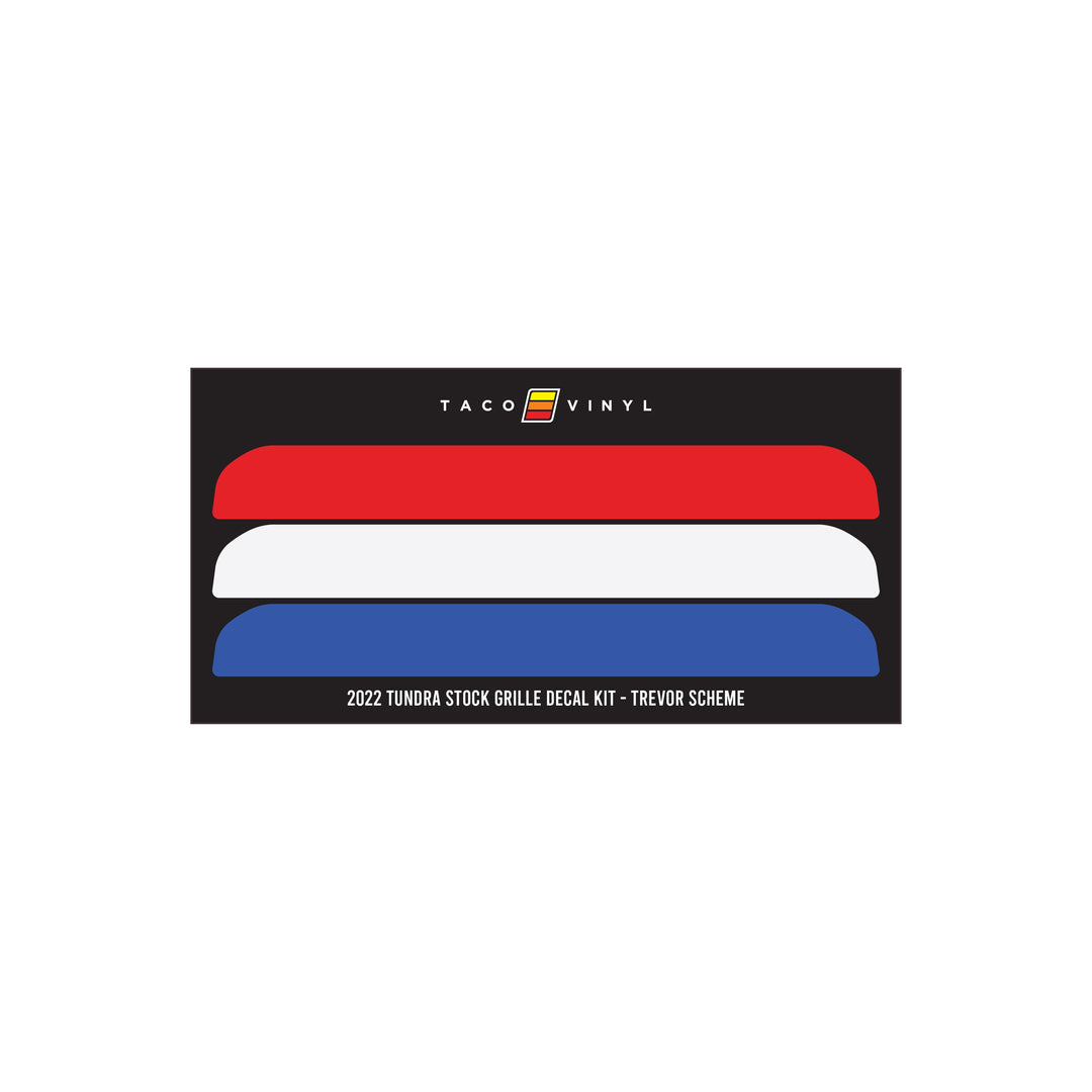2022+ Tundra Offroad Grille Decal