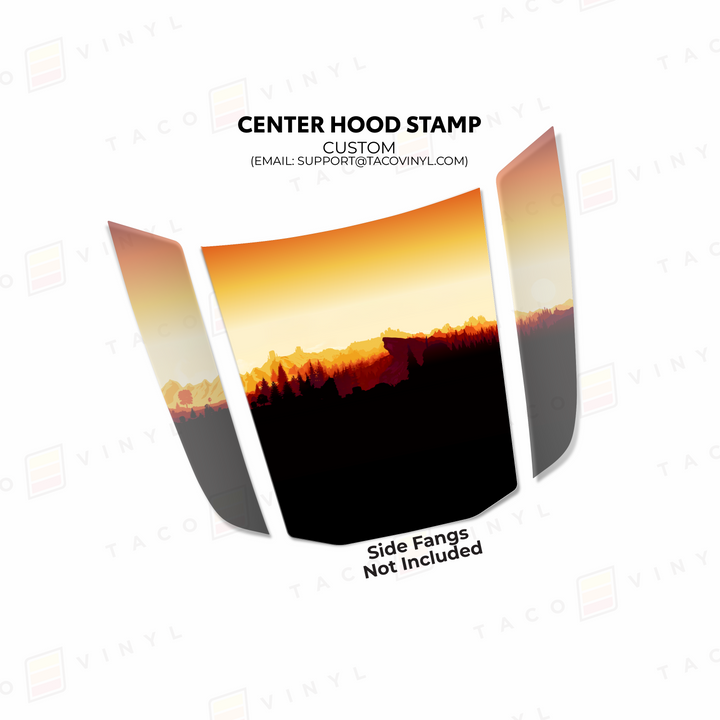 2024 Tacoma/2025+ 4Runner Apex Hood Stamp