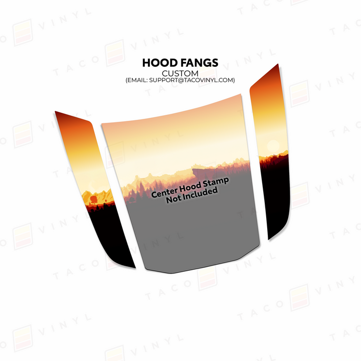 2024 Tacoma/2025+ 4Runner Apex Hood Stamp