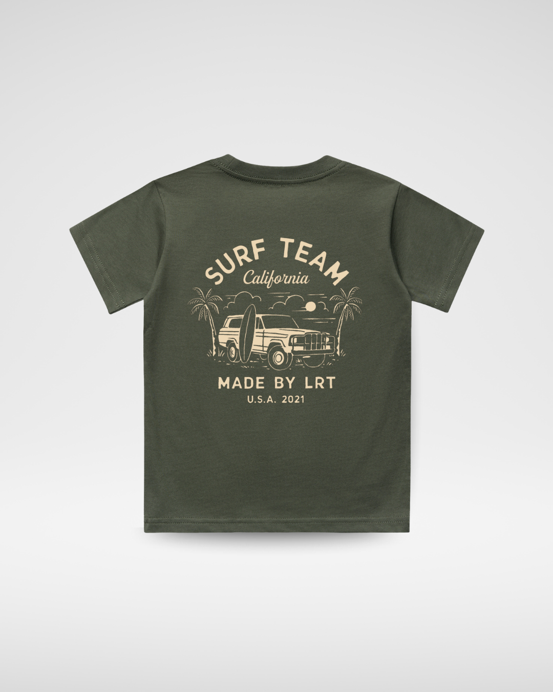 THE SURF TEAM TEE - BLACK