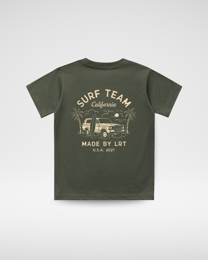 THE SURF TEAM TEE - BLACK