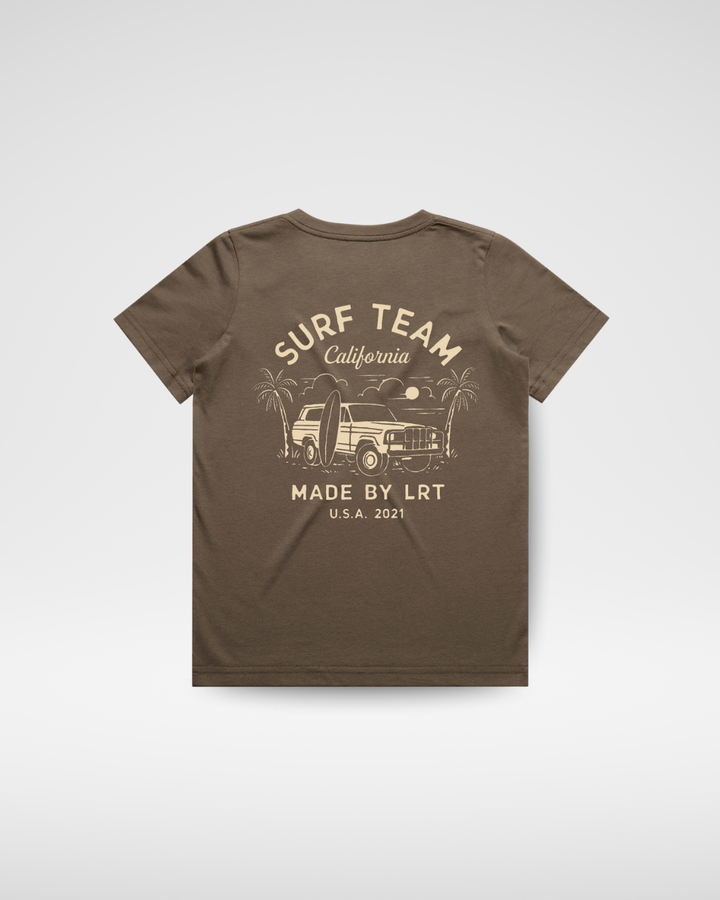 THE SURF TEAM TEE - BLACK