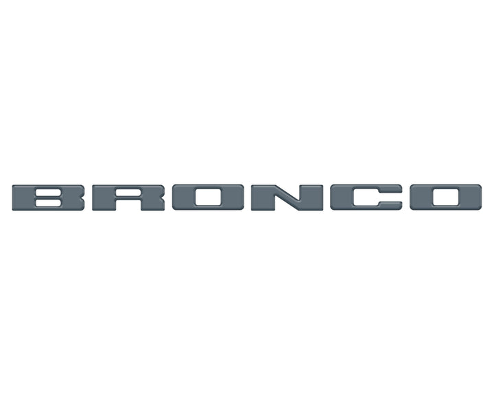 Front Grille Letters Overlays Fits 2021-2024 Ford Bronco Sport