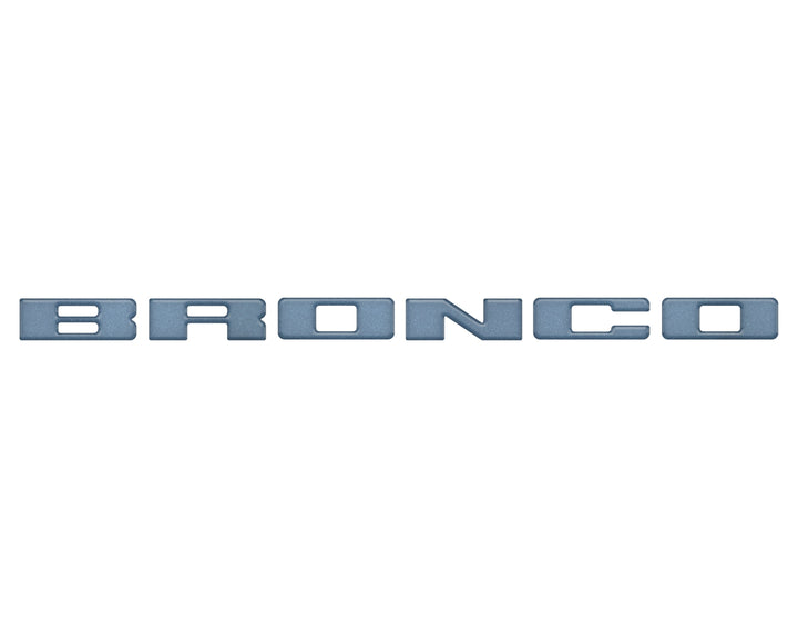 Front Grille Letters Overlays Fits 2021-2026 Ford Bronco Sport