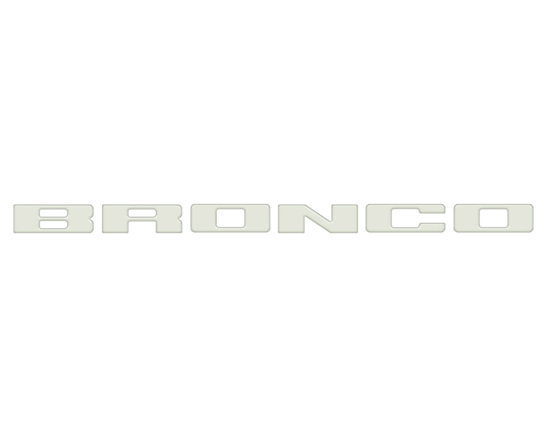 Front Grille Letters Overlays Fits 2021-2024 Ford Bronco Sport