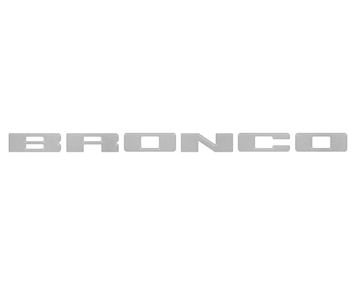 Front Grille Letters Overlays Fits 2021-2026 Ford Bronco Sport