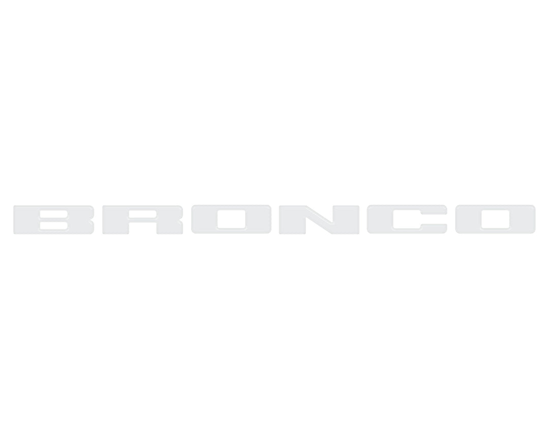 Front Grille Letters Overlays Fits 2021-2026 Ford Bronco Sport