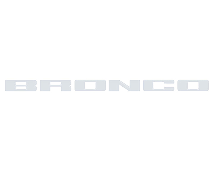 Front Grille Letters Overlays Fits 2021-2024 Ford Bronco Sport