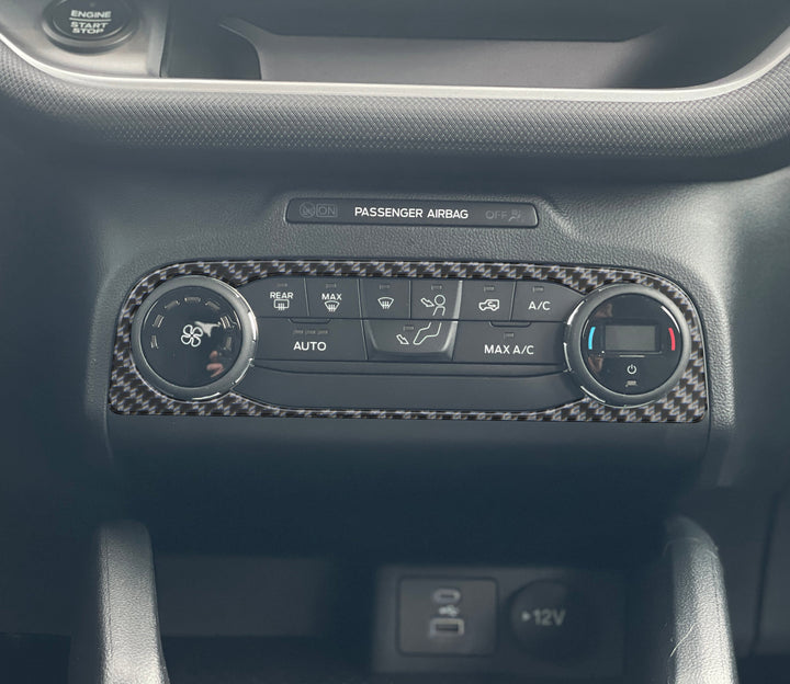 Climate Control Accent Overlay Fits 2021-2024 Ford Bronco Sport