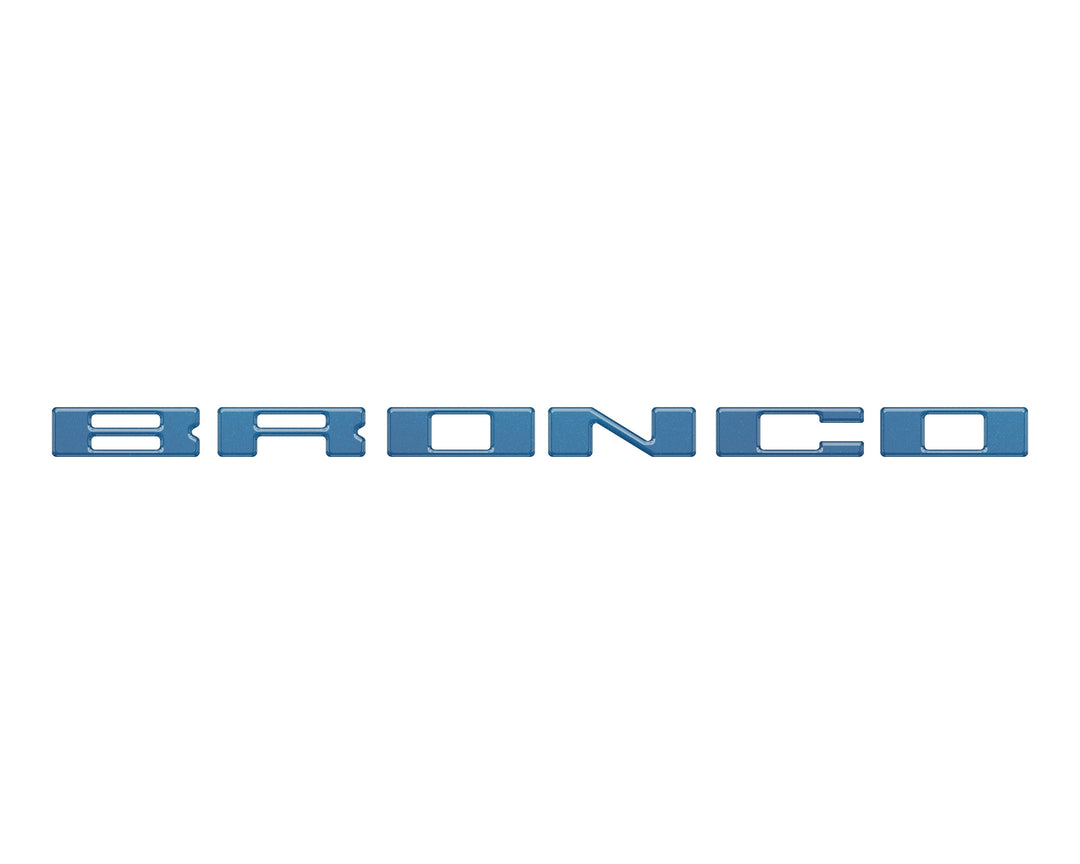 Glove Box Letters Inserts Fits 2021-2025 Ford Bronco