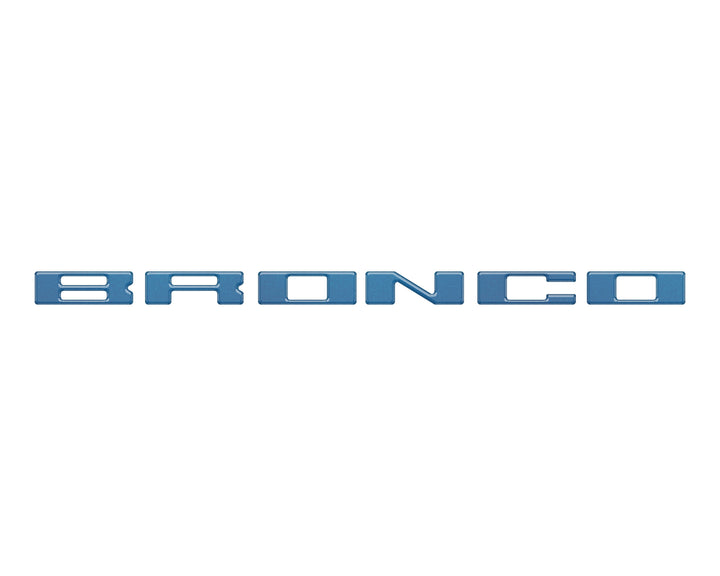 Glove Box Letters Inserts Fits 2021-2025 Ford Bronco