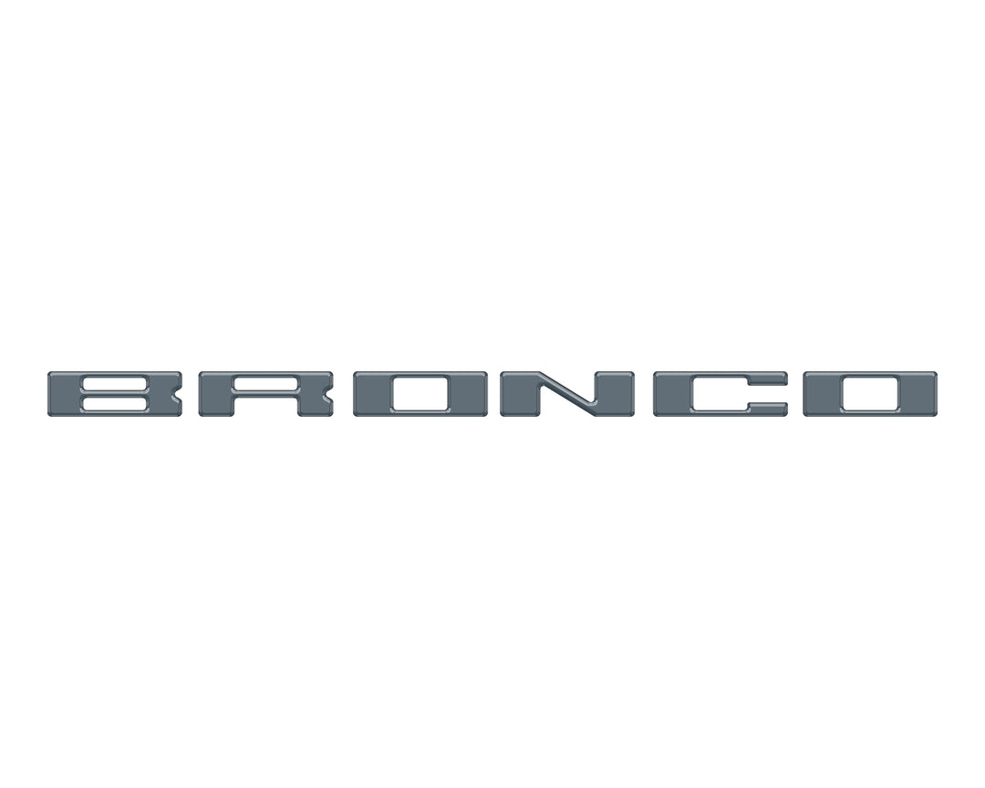 Glove Box Letters Inserts Fits 2021-2025 Ford Bronco