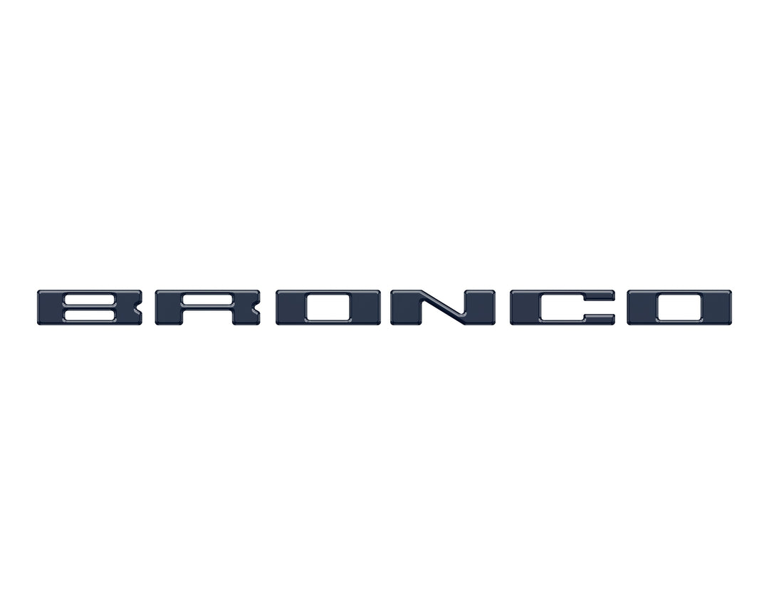Glove Box Letters Inserts Fits 2021-2025 Ford Bronco