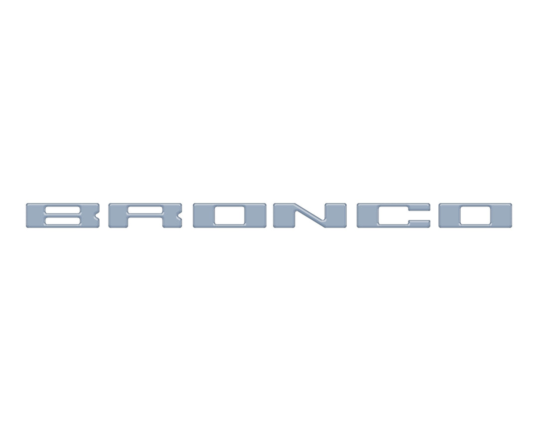 Glove Box Letters Inserts Fits 2021-2025 Ford Bronco