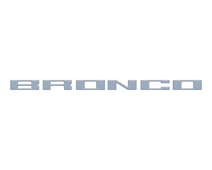Glove Box Letters Inserts Fits 2021-2025 Ford Bronco