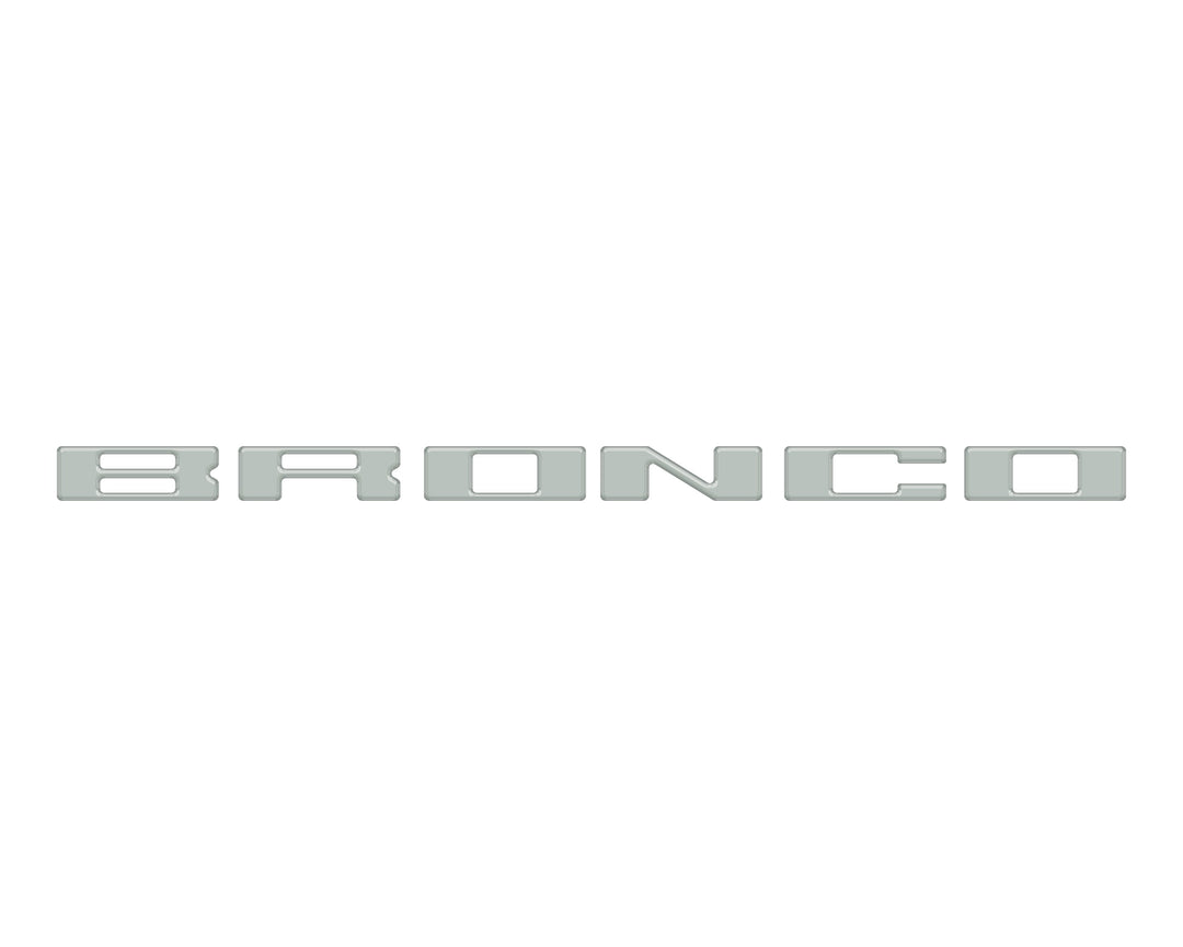 Glove Box Letters Inserts Fits 2021-2025 Ford Bronco