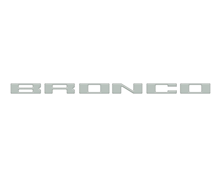 Glove Box Letters Inserts Fits 2021-2025 Ford Bronco