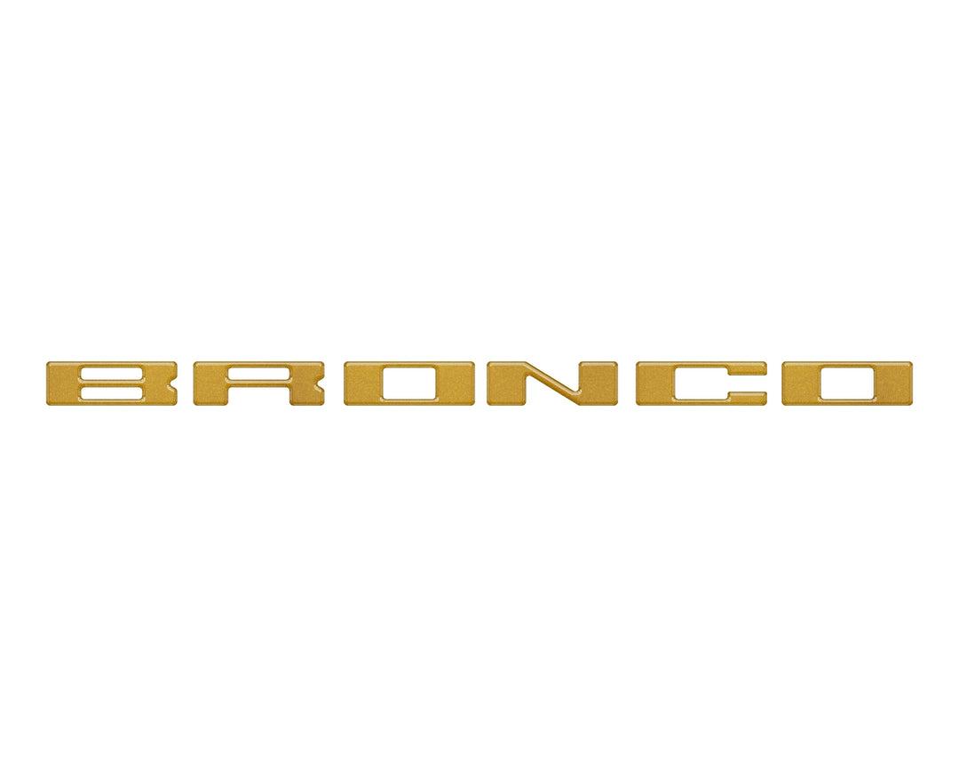 Glove Box Letters Inserts Fits 2021-2025 Ford Bronco