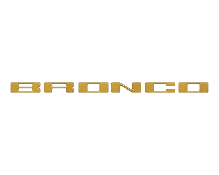 Glove Box Letters Inserts Fits 2021-2025 Ford Bronco