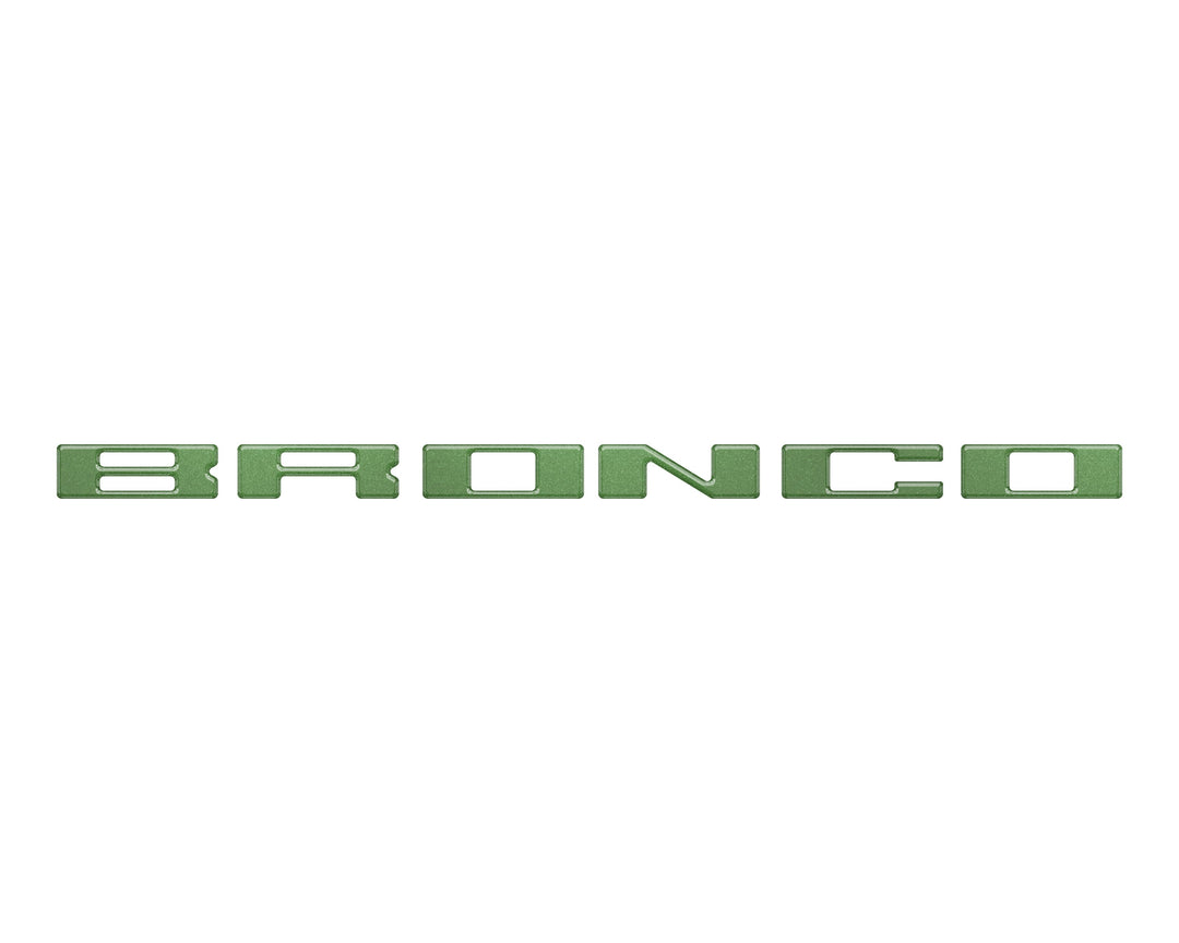 Glove Box Letters Inserts Fits 2021-2025 Ford Bronco